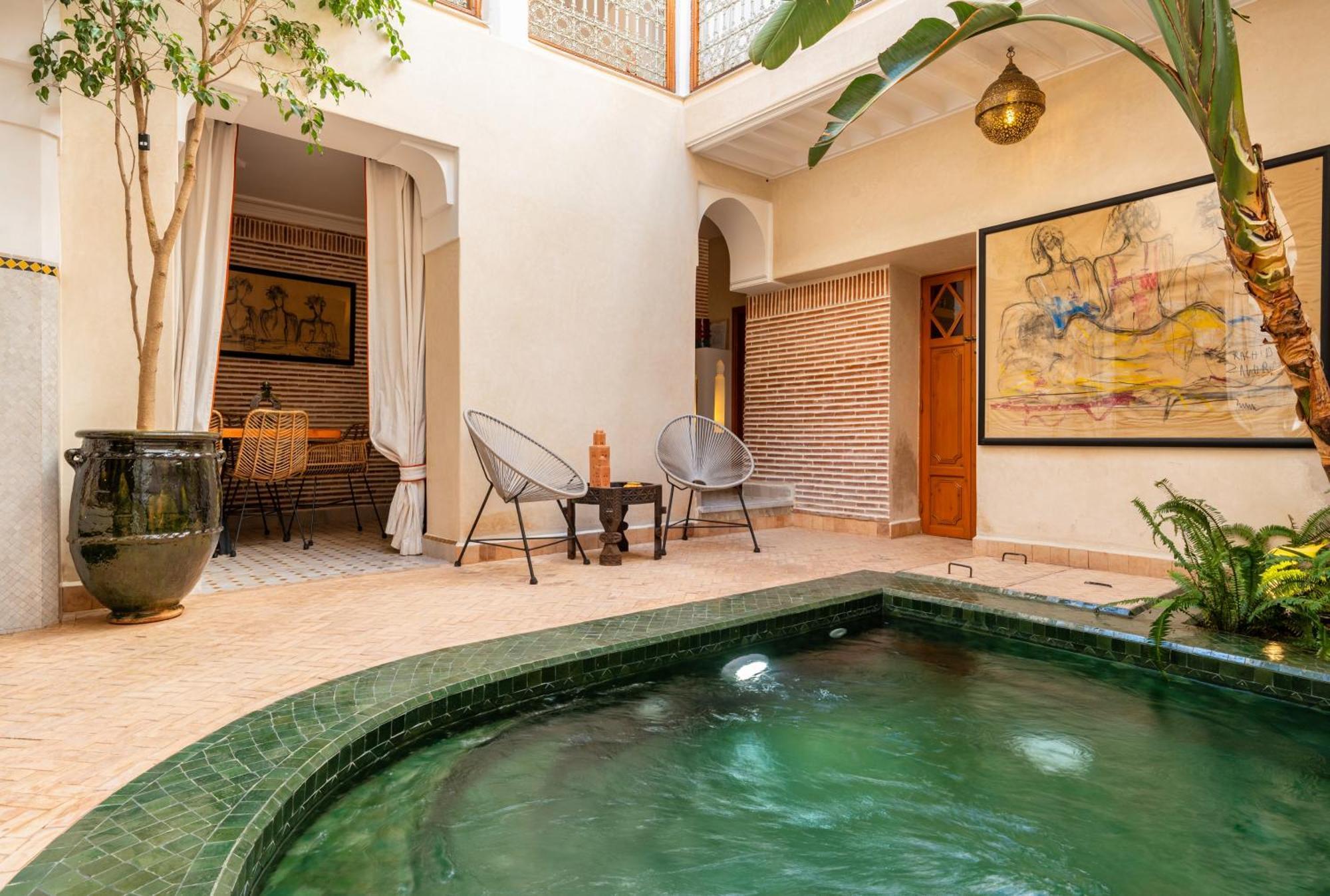 Riad The D'Orient - Piscine Privee - Petit Dejeuner Marraquexe Exterior foto