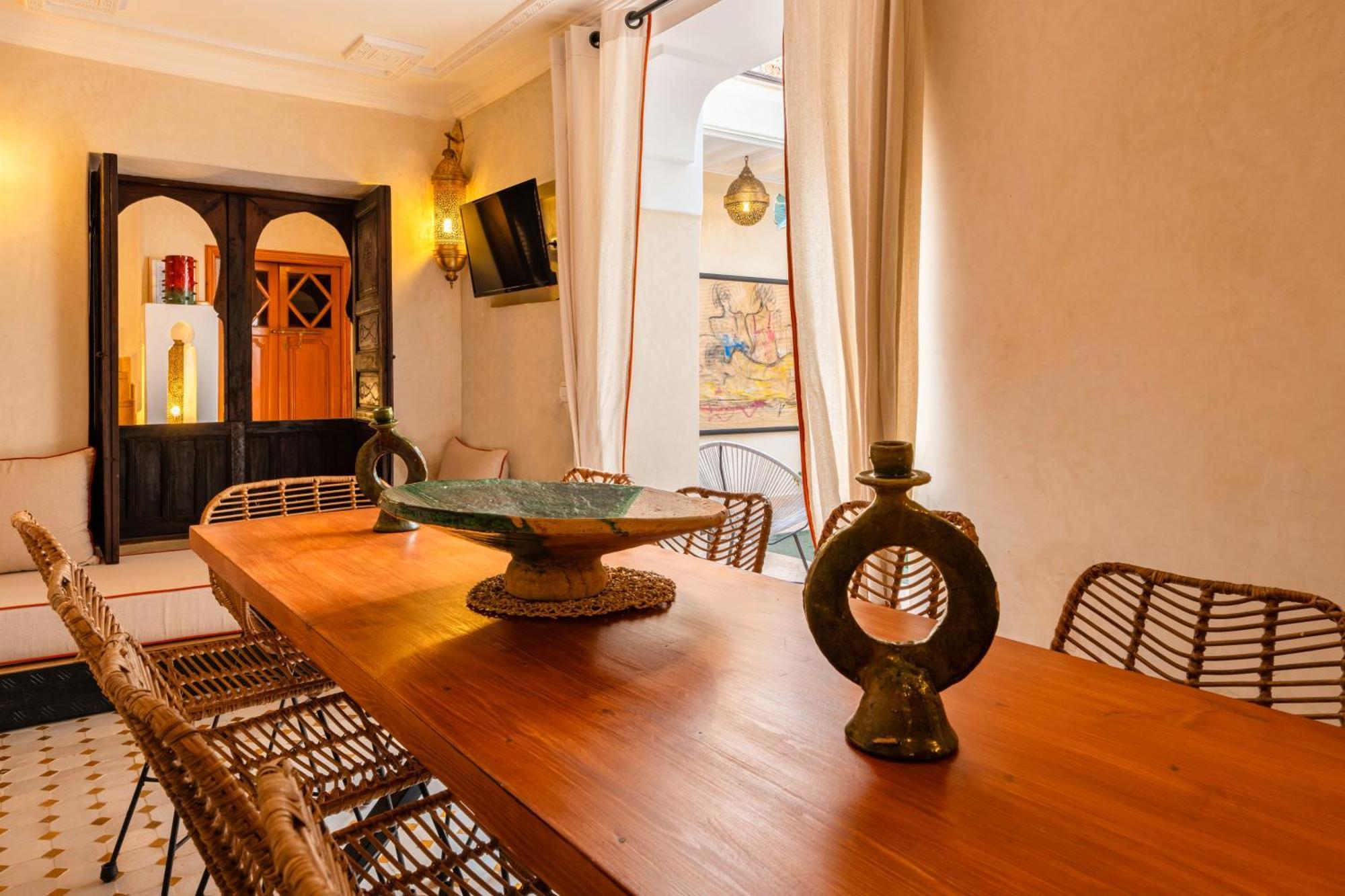 Riad The D'Orient - Piscine Privee - Petit Dejeuner Marraquexe Exterior foto
