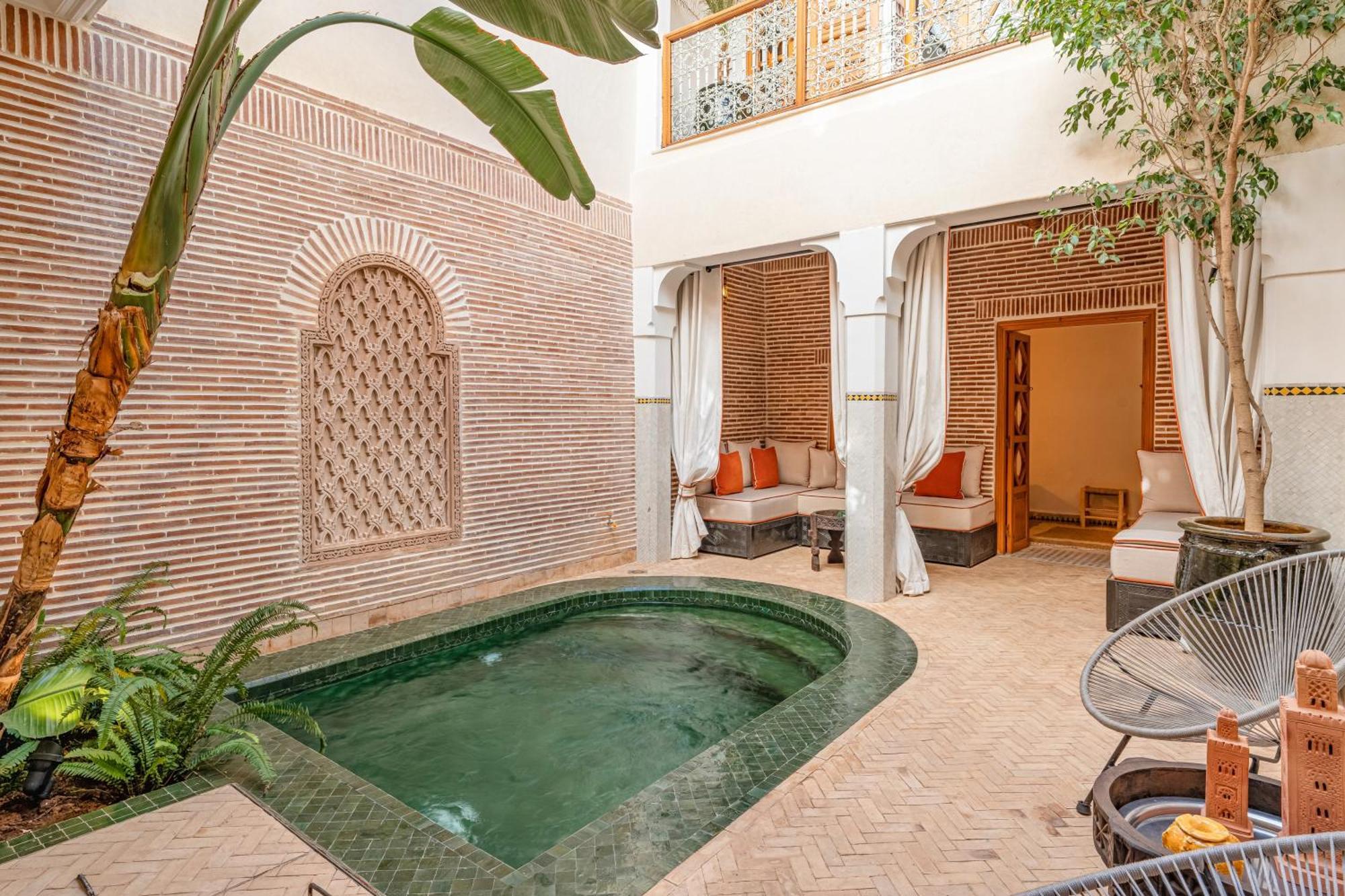 Riad The D'Orient - Piscine Privee - Petit Dejeuner Marraquexe Exterior foto