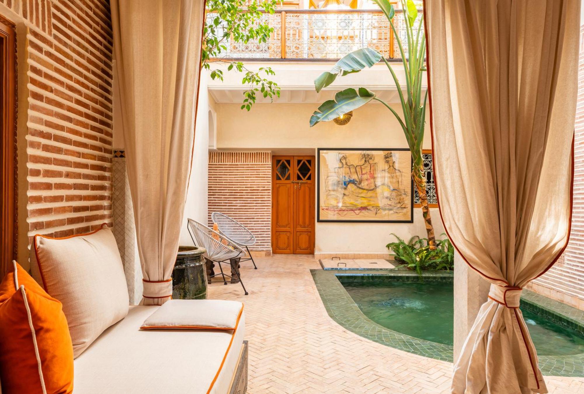 Riad The D'Orient - Piscine Privee - Petit Dejeuner Marraquexe Exterior foto
